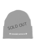 {SOLD}★買付 新品 インボイス付 CHROME HEARTS クロムハーツ CH ワッチキャップ{304053702BLKXXX316}
