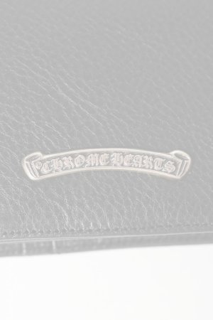画像4:   CHROME HEARTS クロムハーツ ジョーイレザーウォレット Joey Leather Wallet {-BES}  :CH202501-06-BLK-F 