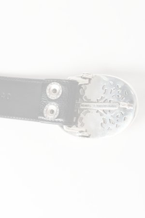 画像4:   CHROME HEARTS クロムハーツ クラシックオーバルクロスバックルベルト1.5 {-BES}  :CH202501-07-BLK-F 