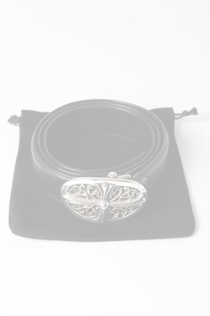 画像8:   CHROME HEARTS クロムハーツ クラシックオーバルクロスバックルベルト1.5 {-BES}  :CH202501-07-BLK-F 