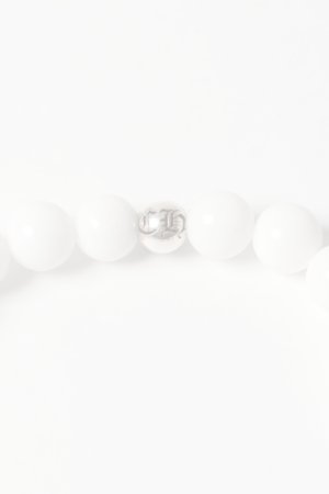 画像3:   CHROME HEARTS クロムハーツ CHプラス ビーズブレスレット {-BES}  :CH202501-08-WHT-F 