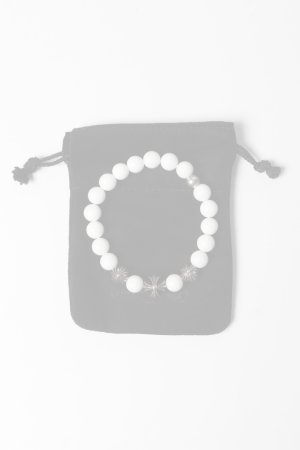 画像6:   CHROME HEARTS クロムハーツ CHプラス ビーズブレスレット {-BES}  :CH202501-08-WHT-F 
