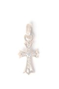   CHROME HEARTS クロムハーツ CHクロス ベビーファット パヴェダイヤチャーム ゴールド {-BES}  :CH202501-11-GLD-F 