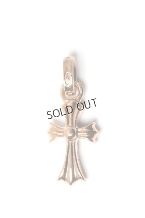 画像2: {SOLD}★海外買付 新品 インボイス付 CHROME HEARTS クロムハーツ CHクロス ベビーファット パヴェダイヤチャーム ゴールド{-BES}