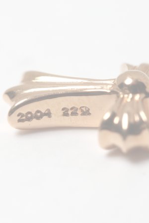 画像5:   ★海外買付 新品 インボイス付 CHROME HEARTS クロムハーツ CHクロス ベビーファット パヴェダイヤチャーム ゴールド{-BES}