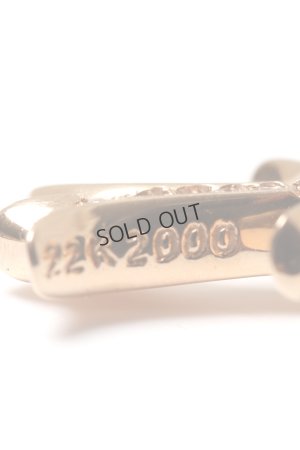 画像4: {SOLD}★海外買付 新品 インボイス付 CHROME HEARTS クロムハーツ CHARM-TINY CH CROSS／タイニーCHクロス パヴェダイヤチャーム ゴールド{-BES}