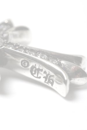 画像5:   CHROME HEARTS クロムハーツ CHARM-TINY CH CROSS／タイニーCHクロス パヴェダイヤチャーム シルバー {-BES}  :CH202501-14-SLV-F 