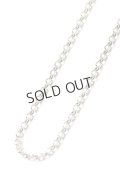 ★海外買付 新品 インボイス付 CHROME HEARTS クロムハーツ ロールチェーン シルバー 24インチ{-BES}