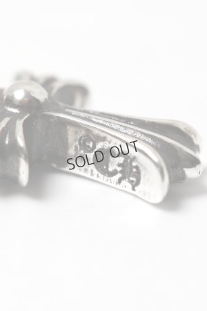 画像6: {SOLD}★海外買付 新品 インボイス付 CHROME HEARTS クロムハーツ CHクロス ベビーファット パヴェブラックダイヤチャーム シルバー{-BES}