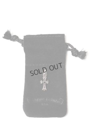 画像7: {SOLD}★海外買付 新品 インボイス付 CHROME HEARTS クロムハーツ CHクロス ベビーファット パヴェブラックダイヤチャーム シルバー{-BES}