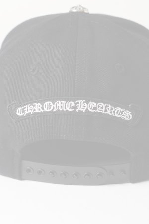 画像8:   CHROME HEARTS クロムハーツ CHクロス刺繍 デニムベースボールCAP- {BES}  :CH202501-19-BLK-F 