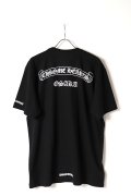★新品 インボイス付 CHROME HEARTS クロムハーツ スクロール Osakaロゴ ショートスリーブTシャツ{408129111BLK1XL831-BES}