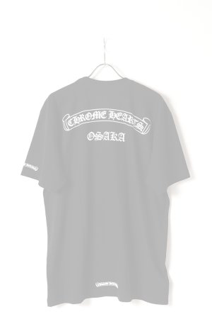 画像1:  {SOLD} CHROME HEARTS クロムハーツ スクロール Osakaロゴ ショートスリーブTシャツ {408129111BLK1XL831-BES}  :CH202505-02-BLK-XL 