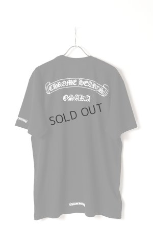 画像1: {SOLD}★新品 インボイス付 CHROME HEARTS クロムハーツ スクロール Osakaロゴ ショートスリーブTシャツ{408129111BLK1XL831-BES}