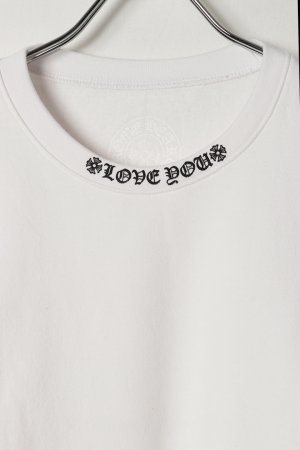 画像2: ★新品 CHROME HEARTS クロムハーツ フローラル クロス CHハート LOVE YOU クルーネック スウェットシャツ{-BES}