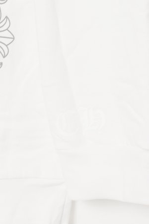 画像3:   CHROME HEARTS クロムハーツ フローラル クロス CHハート LOVE YOU クルーネック スウェットシャツ {-BES}  :CH202505-03-WHT 