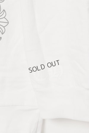 画像3: {SOLD}★新品 CHROME HEARTS クロムハーツ フローラル クロス CHハート LOVE YOU クルーネック スウェットシャツ{-BES}