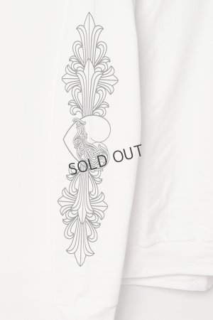 画像7: {SOLD}★新品 CHROME HEARTS クロムハーツ フローラル クロス CHハート LOVE YOU クルーネック スウェットシャツ{-BES}