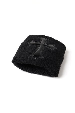 画像4: ★新品 CHROME HEARTS クロムハーツ クロスパッチ リストバンド（片手用）{-BEA}