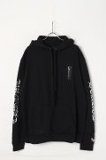 CHROME HEARTS クロムハーツ 1988オンライン限定袖ロゴプリントプルオーバーパーカー{-BEA}