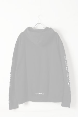 画像3:  {SOLD} CHROME HEARTS クロムハーツ 1988オンライン限定袖ロゴプリントプルオーバーパーカー {-BEA}  :CH202508-01-BLK 