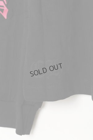 画像4: {SOLD}★新品 CHROME HEARTS ロングスリーブ ポケットクルーネックTシャツ ブラック×ピンク{-BEA}