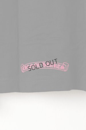 画像6: {SOLD}★新品 CHROME HEARTS ロングスリーブ ポケットクルーネックTシャツ ブラック×ピンク{-BEA}