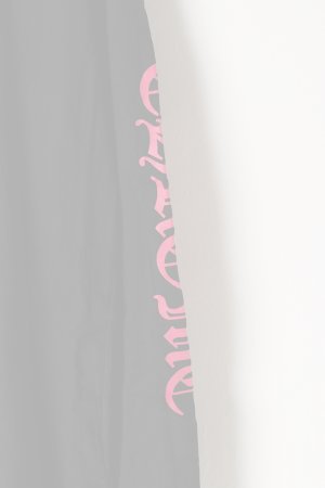 画像7:   CHROME HEARTS ロングスリーブ ポケットクルーネックTシャツ ブラック×ピンク {-BEA}  :CH202510-01-BLK 