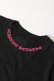 画像9: CHROME HEARTS ロングスリーブ ポケットクルーネックTシャツ ブラック×ピンク{-BEA}
