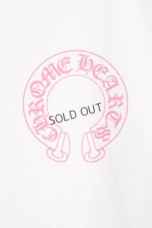 画像3: {SOLD}★新品 インボイス付 CHROME HEARTS クロムハーツ ピンクホースシュー フローラルスリーブ プルオーバーパーカー Pink Horseshoe Floral Sleeve Pullover Hoodie{408152701WHTLRG01R-BEA}