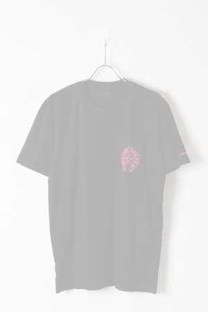 画像2:   CHROME HEARTS クロムハーツ ピンクホースシュー + CHプラス ショートスリーブ ポケット Tシャツ ブラック Pink Horseshoe + CH Plus Pocket Short-Sleeve T-Shirt - Black {408129111******01G-BFS}  :CH202604-01-BLK 