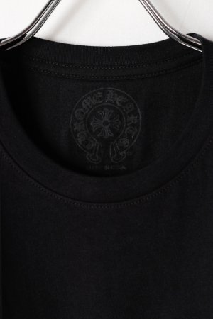 画像3: ★新品 インボイス付 CHROME HEARTS クロムハーツ ピンクホースシュー + CHプラス ショートスリーブ ポケット Tシャツ ブラック Pink Horseshoe + CH Plus Pocket Short-Sleeve T-Shirt - Black{408129111******01G-BEA}