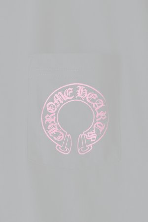 画像4:   CHROME HEARTS クロムハーツ ピンクホースシュー フローラルロングスリーブTシャツ ブラック Pink Horseshoe Floral Long-Sleeve T-Shirt - Black {408129112******01G-BEA}  :CH202511-04-BLK-L 