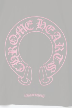 画像8:   CHROME HEARTS クロムハーツ ピンクホースシュー フローラルロングスリーブTシャツ ブラック Pink Horseshoe Floral Long-Sleeve T-Shirt - Black {408129112******01G-BEA}  :CH202511-04-BLK-L 