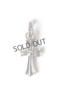 {SOLD}★新品 インボイス付 CHROME HEARTS クロムハーツ CHクロス ベビーファット チャーム シルバー{202033722SLVXXX033-BEA}