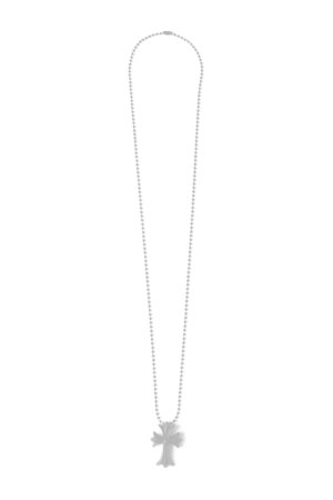 画像6:   CHROME HEARTS クロムハーツ シリコン ラバー CHクロス ボールチェーン ペンダント マットブラック {604175364AHWXXX445-BEA}  :CH202511-06-BLK-F 