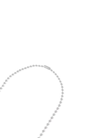 画像7:   CHROME HEARTS クロムハーツ シリコン ラバー CHクロス ボールチェーン ペンダント マットブラック {604175364AHWXXX445-BEA}  :CH202511-06-BLK-F 