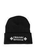CHROME HEARTS クロムハーツ Watch Cap Black{304053702BLKXXX242-BEA}