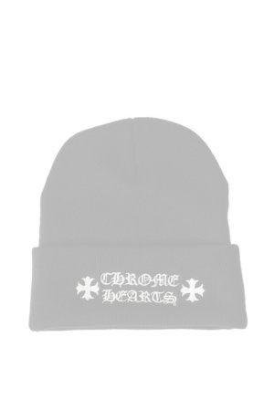 画像1:   CHROME HEARTS クロムハーツ Watch Cap Black {304053702BLKXXX242-BEA}  :CH202512-01-BLK-F 