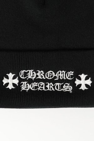 画像3: CHROME HEARTS クロムハーツ Watch Cap Black{304053702BLKXXX242-BEA}
