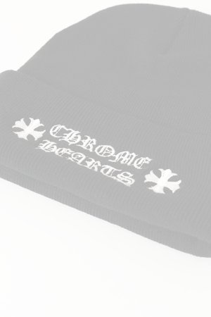 画像4:   CHROME HEARTS クロムハーツ Watch Cap Black {304053702BLKXXX242-BEA}  :CH202512-01-BLK-F 