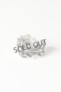 ★新品 インボイス付 CHROME HEARTS クロムハーツ ダブルフローラルクロスリング{207081100SLV090001-BEA}