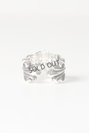 画像6: ★新品 インボイス付 CHROME HEARTS クロムハーツ ダブルフローラルクロスリング{207081100SLV090001-BEA}