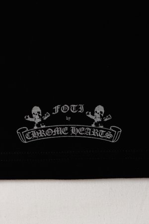 画像2: ★海外買付 新品 インボイス付 CHROME HEARTS  クロムハーツ FOTI(フォティ)×エアロ スミス×ヤングブラッド ショートスリーブTシャツ{408219197BLK***01T-BFS}