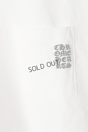 画像3: {SOLD}★海外買付 新品 インボイス付 CHROME HEARTS  クロムハーツ GRPワイノット ライトワーク ショートスリーブ ポケットTシャツ{417180475WHT***933-BFS}