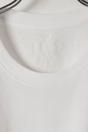 画像2: ★海外買付 新品 インボイス付 CHROME HEARTS  クロムハーツ スクロールラベル ショートスリーブ ポケットTシャツ{408129111WHT***759-BFS}