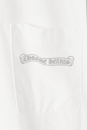 画像3:  {SOLD} CHROME HEARTS  クロムハーツ スクロールラベル ショートスリーブ ポケットTシャツ {408129111WHT***759-BFS}  :CH202601-03-WHT-XXL 