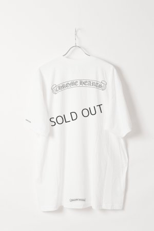 画像6: {SOLD}★海外買付 新品 インボイス付 CHROME HEARTS  クロムハーツ スクロールラベル ショートスリーブ ポケットTシャツ{408129111WHT***759-BFS}