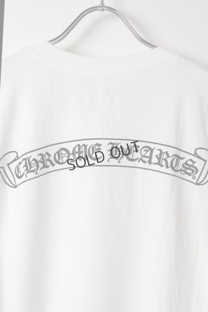画像7: {SOLD}★海外買付 新品 インボイス付 CHROME HEARTS  クロムハーツ スクロールラベル ショートスリーブ ポケットTシャツ{408129111WHT***759-BFS}