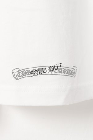 画像8: {SOLD}★海外買付 新品 インボイス付 CHROME HEARTS  クロムハーツ スクロールラベル ショートスリーブ ポケットTシャツ{408129111WHT***759-BFS}
